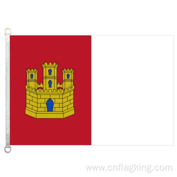 Castile La Mancha flag 100% polyster 90*150cm